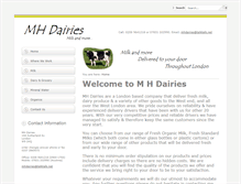 Tablet Screenshot of mhdairies.co.uk